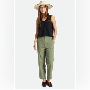 Brixton Vancouver pants in Olive size 8